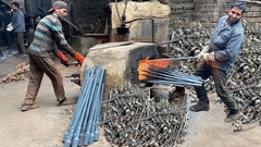 كيفية صنع أعمدة محاور الشاحنات من خردة المخرطة | إعادة تدوير المعادن إلى قطع شديدة التحمل