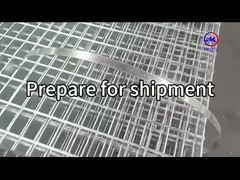 شبك ملحوم من الفولاذ المقاوم للصدأ 1000x6000 مم لمنصات صناعية