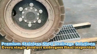 حلول الدش المتميزة لشبكات الصرف المصنوعة من الفولاذ المقاوم للصدأ SS316