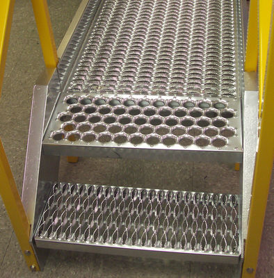 Stainless Steel Or Aluminum Perf O Grip Grating Perforated