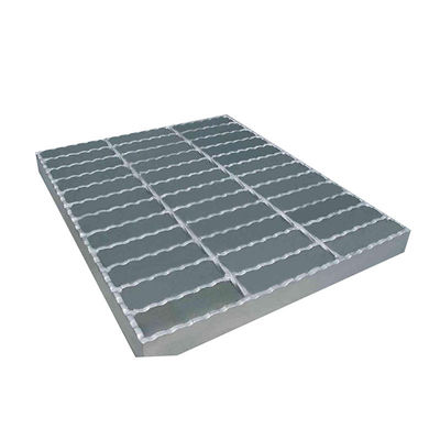 Metal Bar ISO9001 Heavy Duty Steel Grating 50x5mm Bearing Bar Depth And Thickness