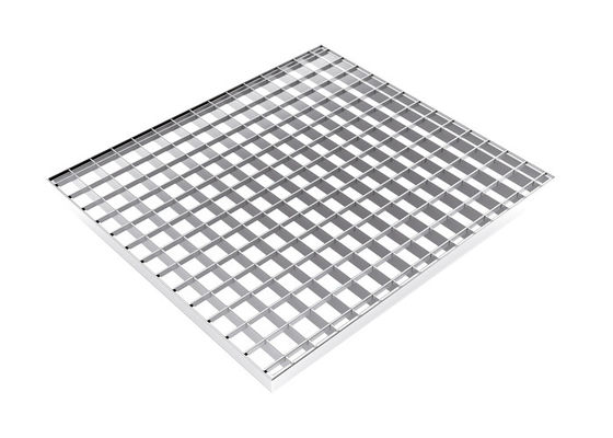 Galvanized 30mm Thickness Industrial Steel Grating Doormats Pressed Mesh 30x30mm