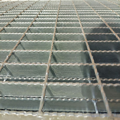 Industrial Platform Serrated Bar Grating 2.0mm Thick