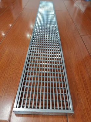 غطاء استنزاف خندق 20 * 5 مم Hdg حمام سباحة صر